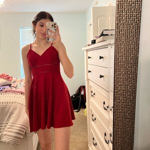 XS red dress!